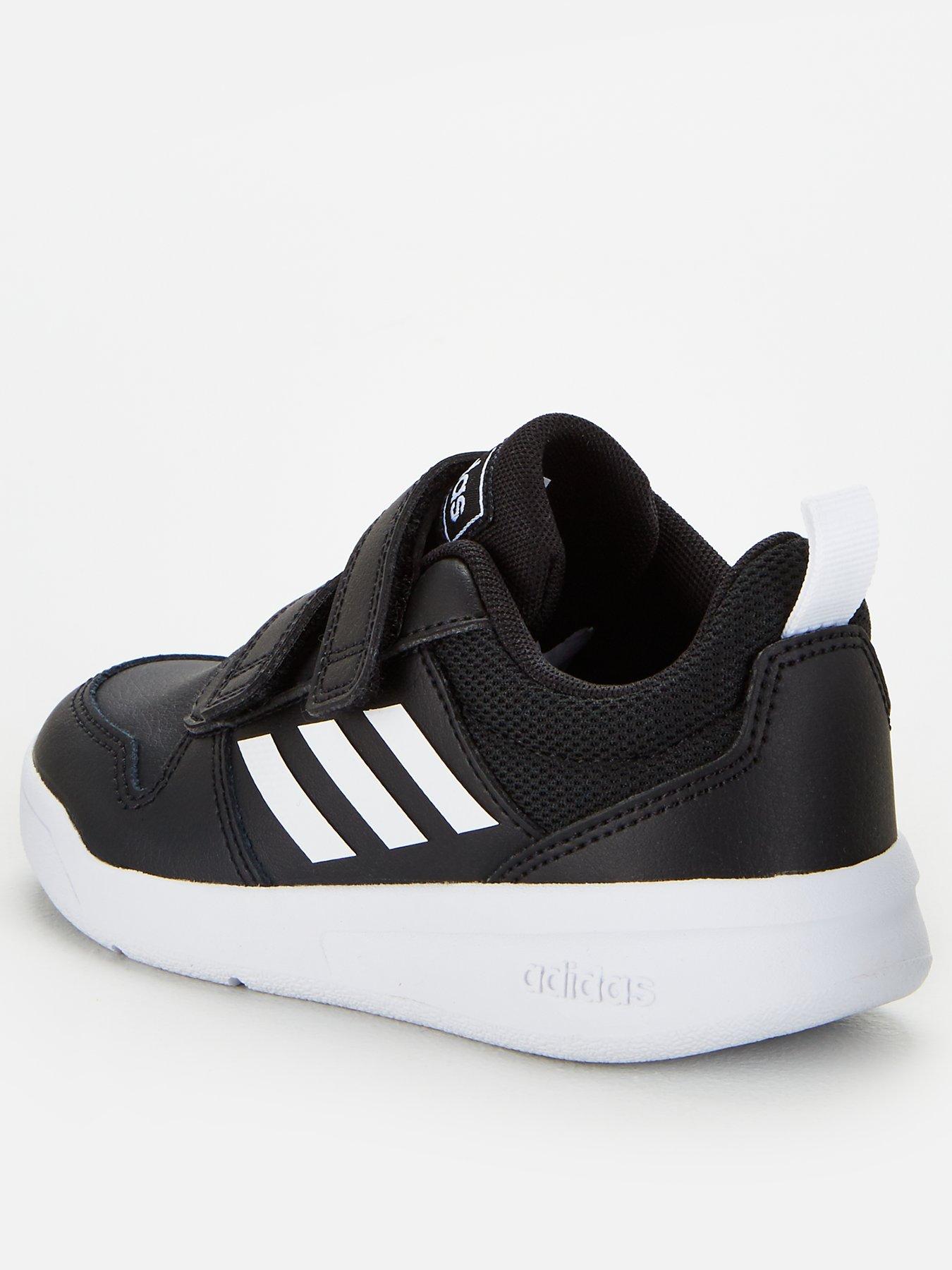adidas black childrens trainers