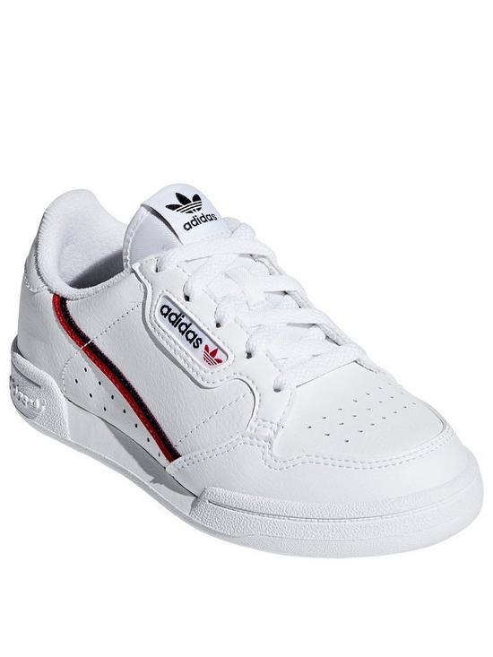 front image of adidas-originals-continentalnbsp80-childrens-trainers-white