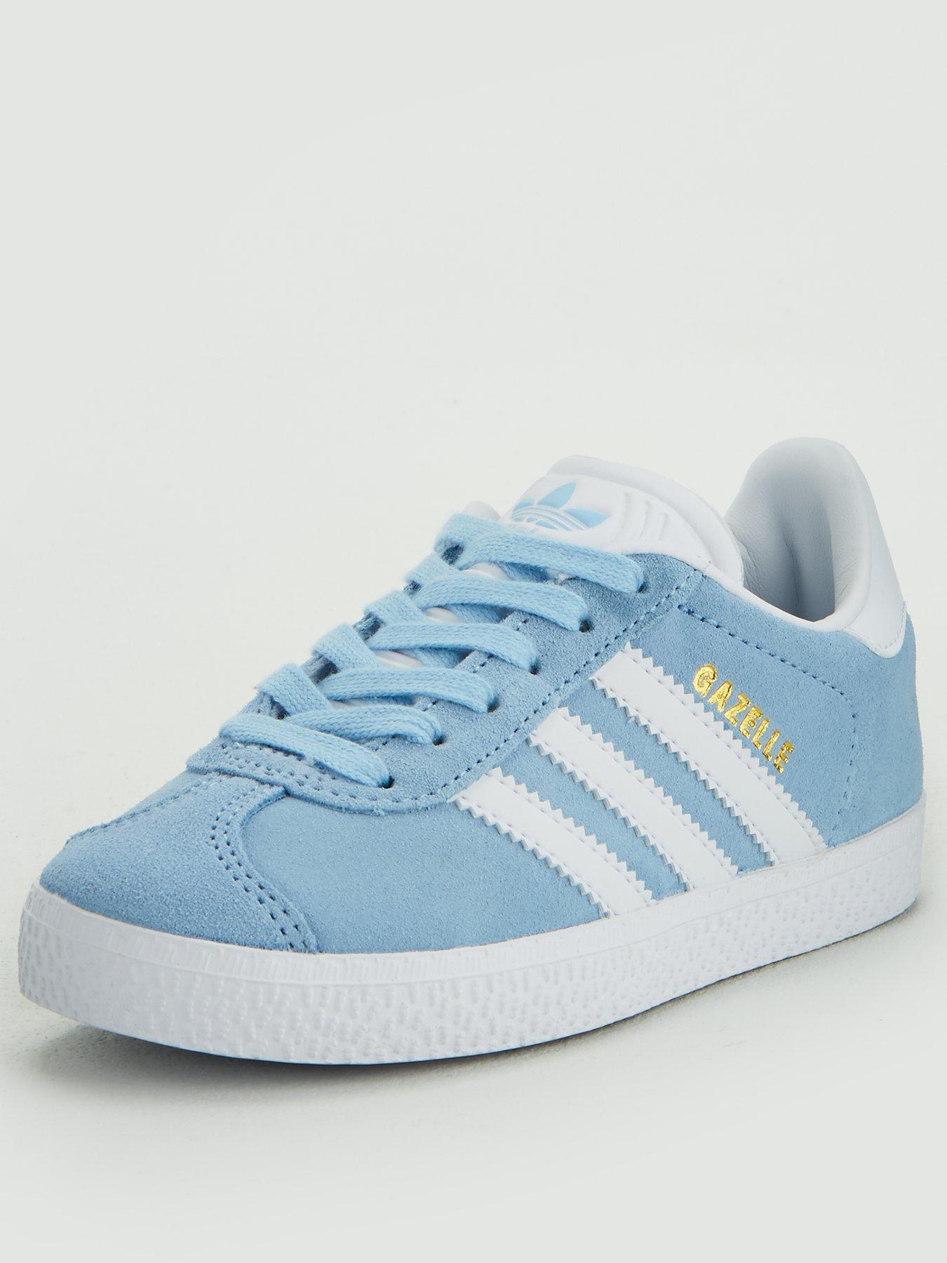 adidas baby blue trainers