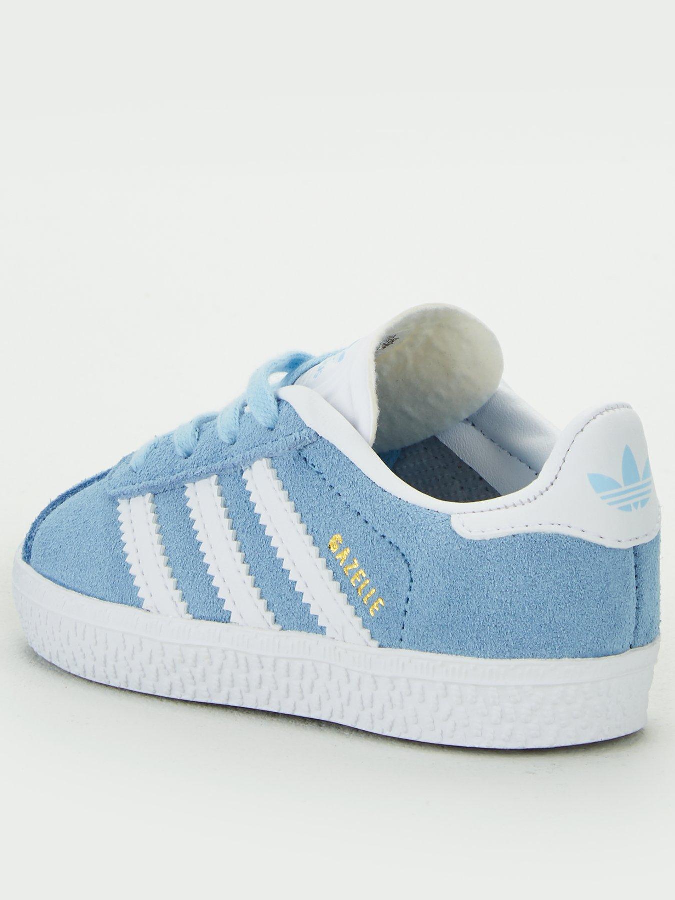 baby blue adidas trainers