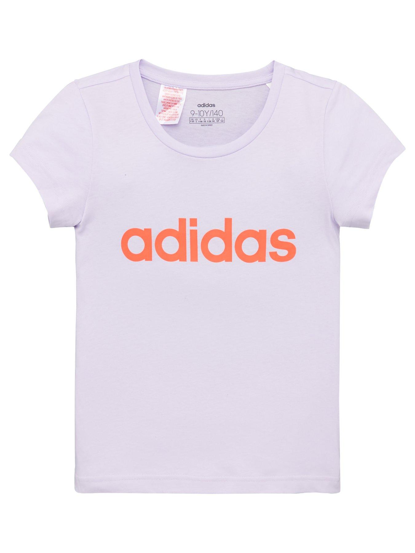 adidas girls tshirt