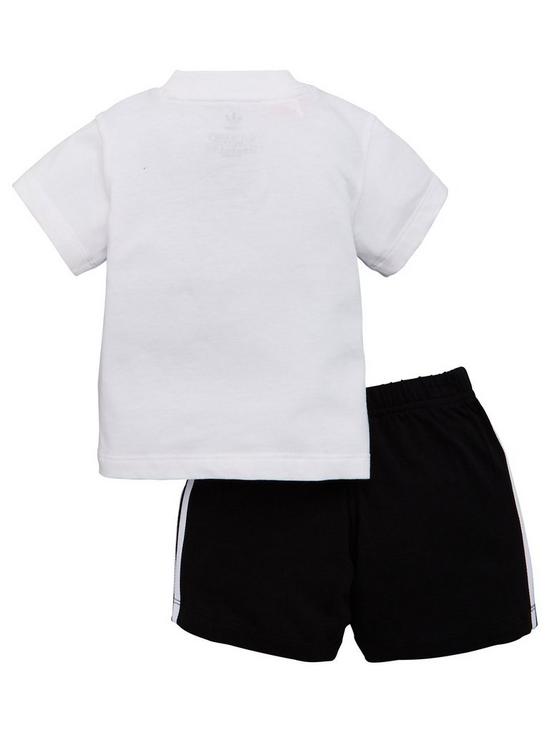 back image of adidas-originals-shorts-amp-t-shirt-set-white