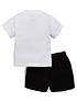  image of adidas-originals-shorts-amp-t-shirt-set-white