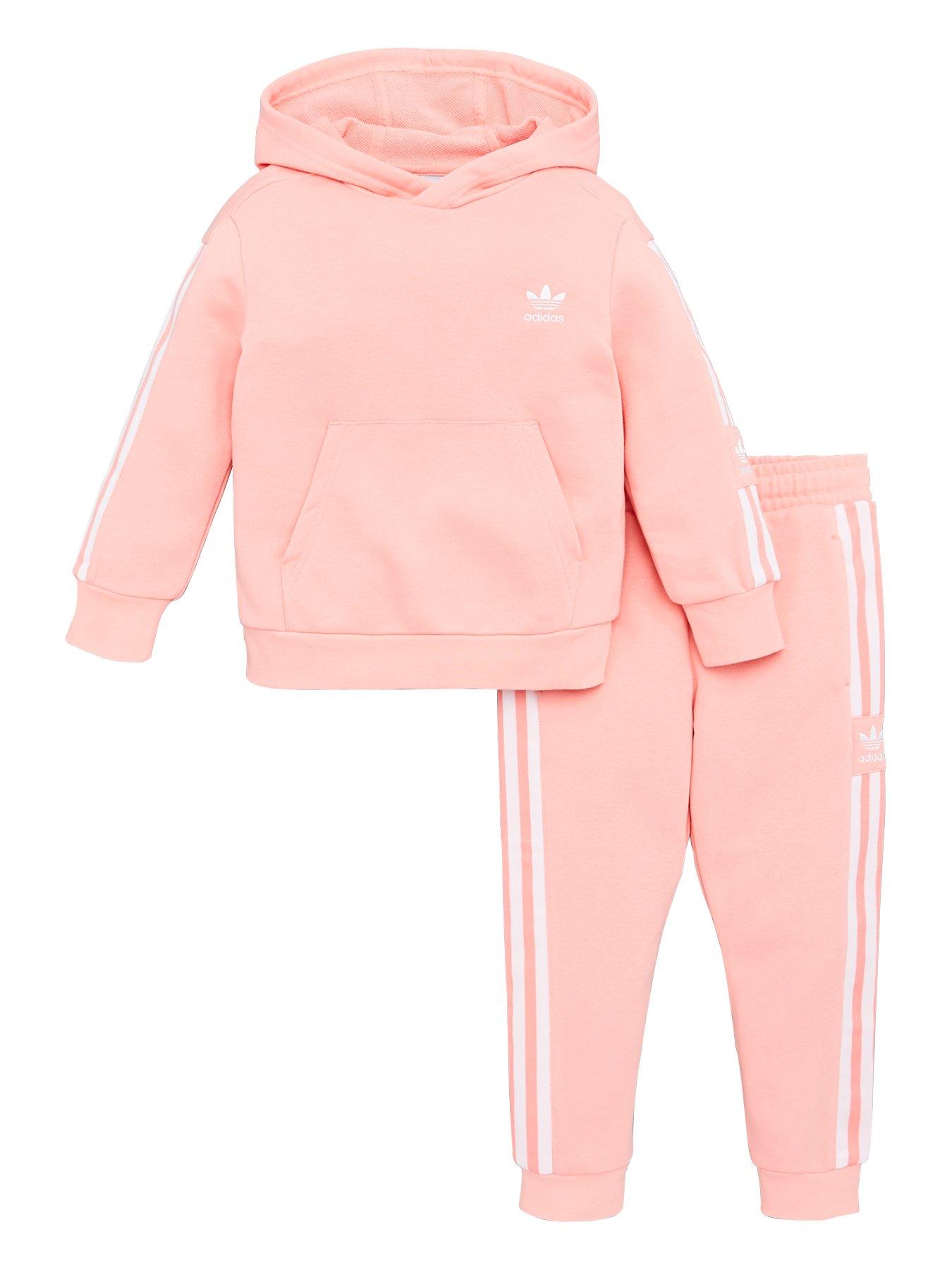 ladies pink adidas hoodie