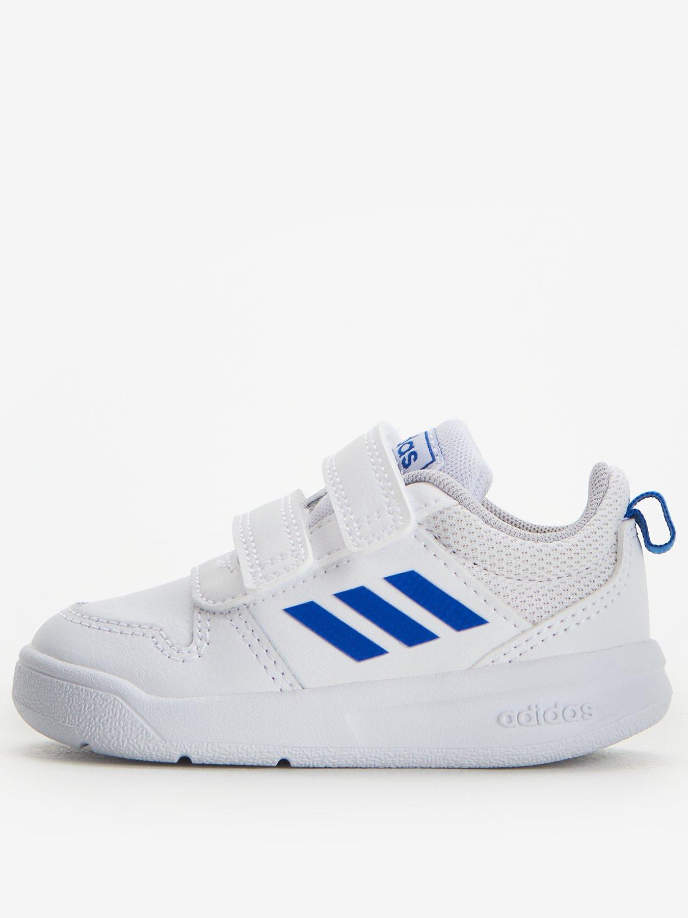 adidas trainers white and blue