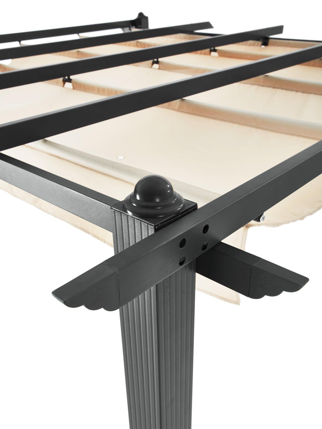  image of aluminium-3-x-3m-gazebo-with-adjustable-canopy