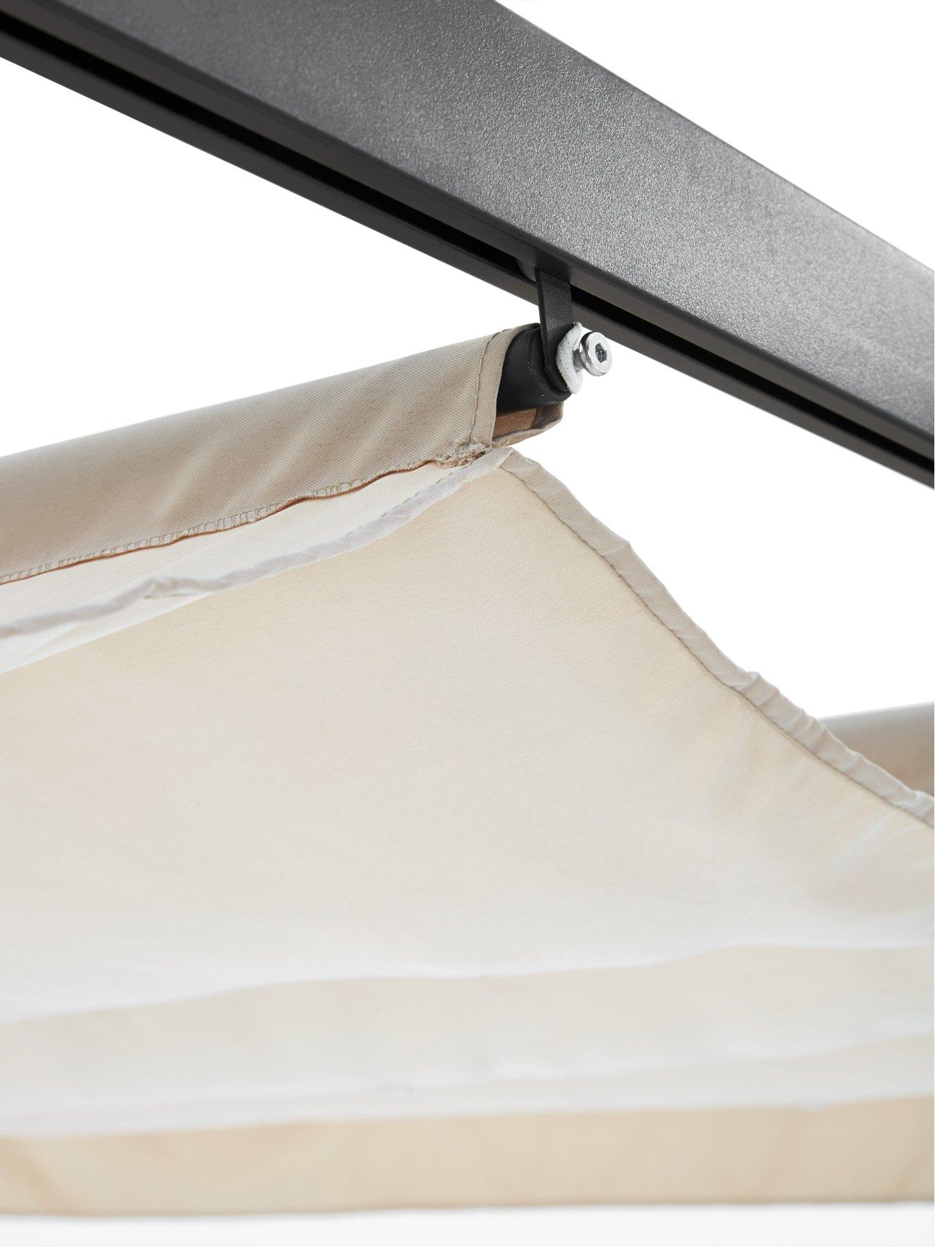  image of aluminium-3-x-3m-gazebo-with-adjustable-canopy
