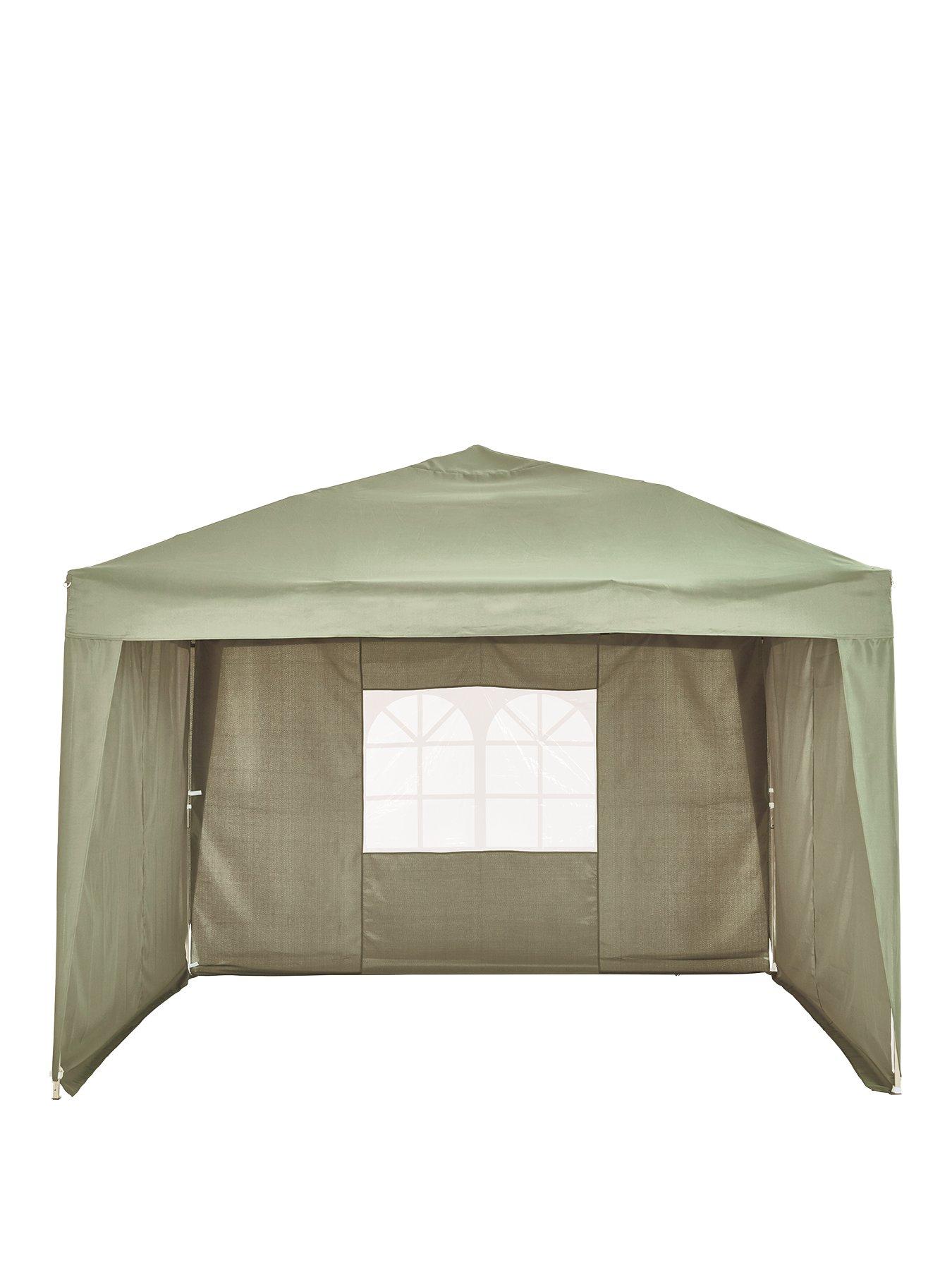 Side panels for pop up clearance gazebo