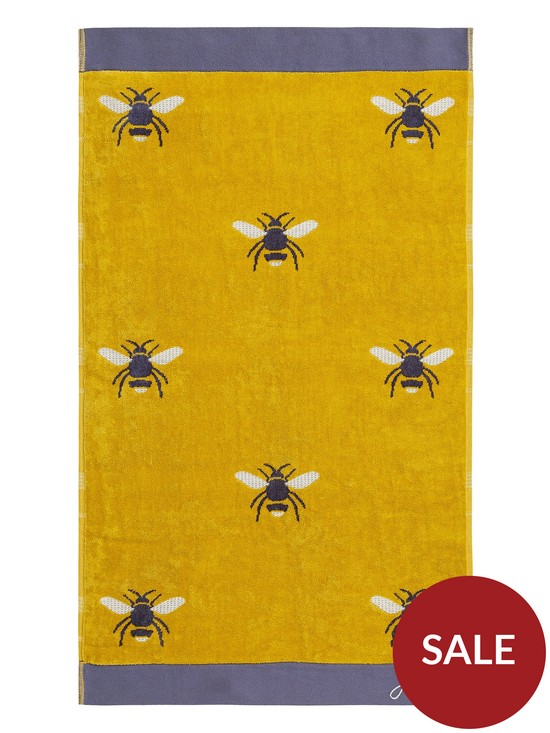 stillFront image of joules-botanical-bee-bath-sheet