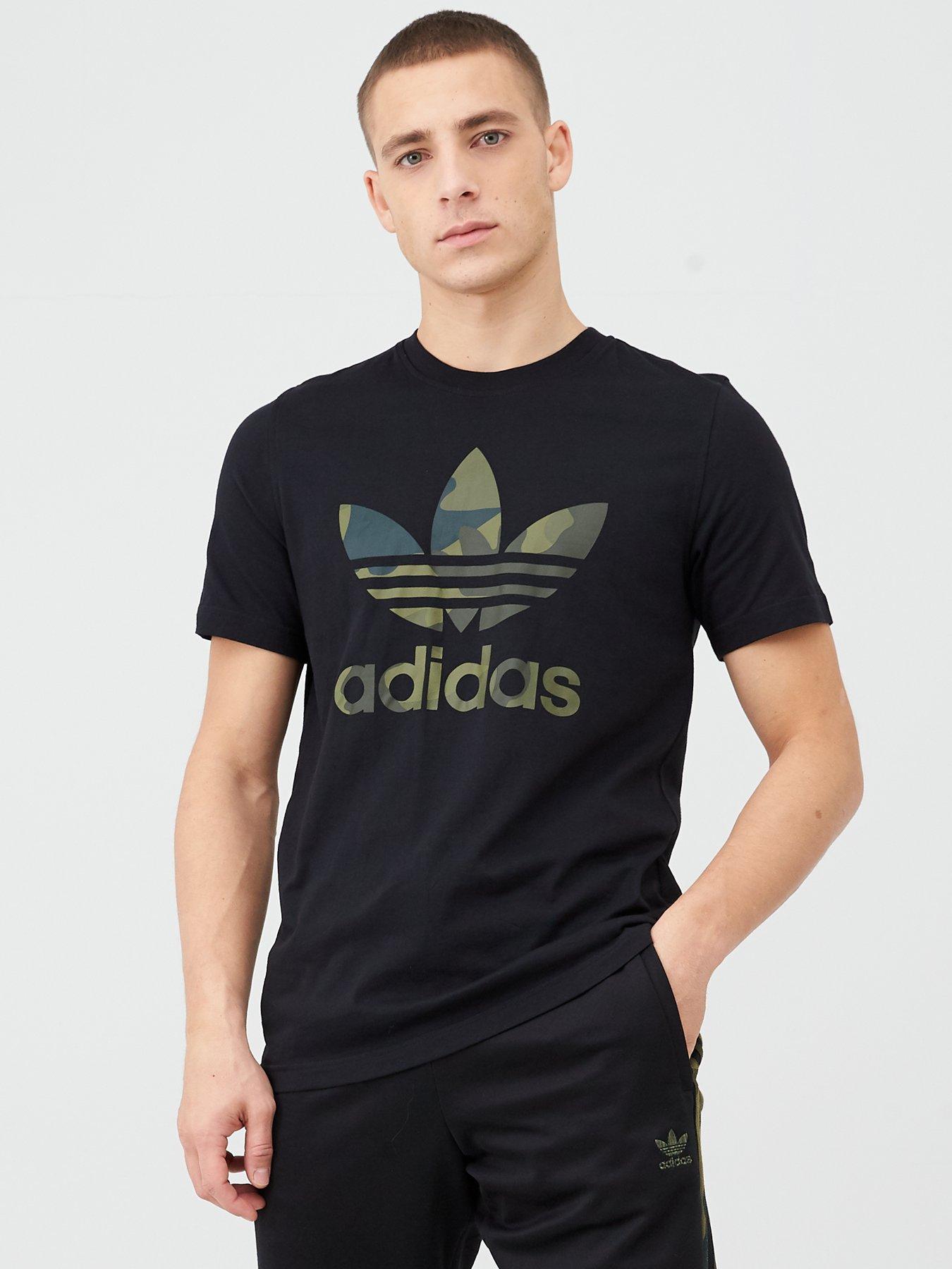 adidas double logo t shirt