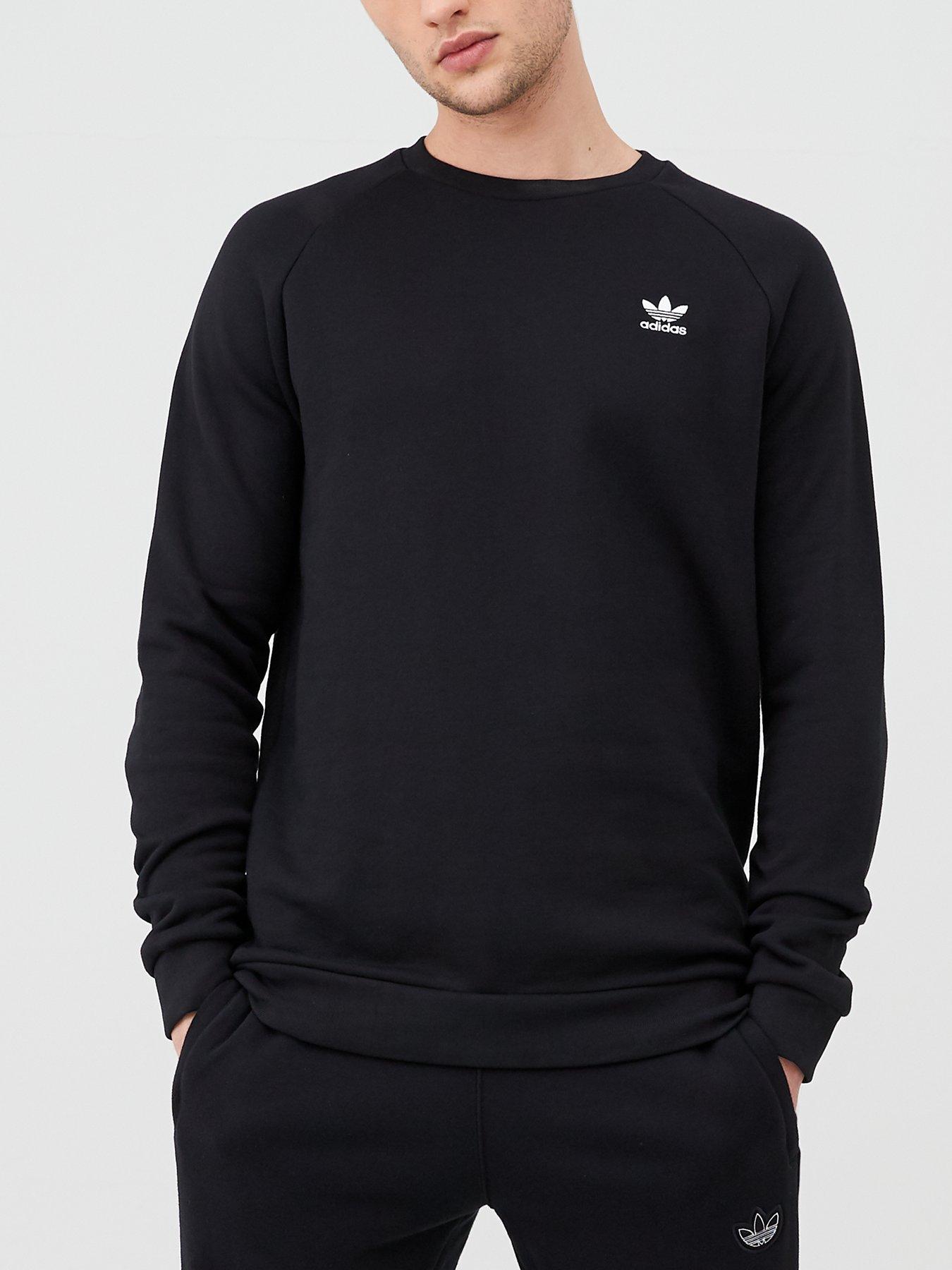 adidas originals essential crew sweatshirt