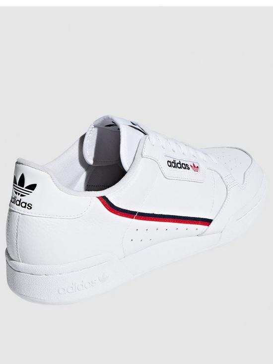 stillFront image of adidas-originals-continental-80-whitered-navy