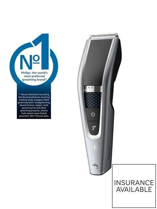 stillFront image of philips-series-5000-cordless-hair-clipper-with-turbo-mode-hc563013