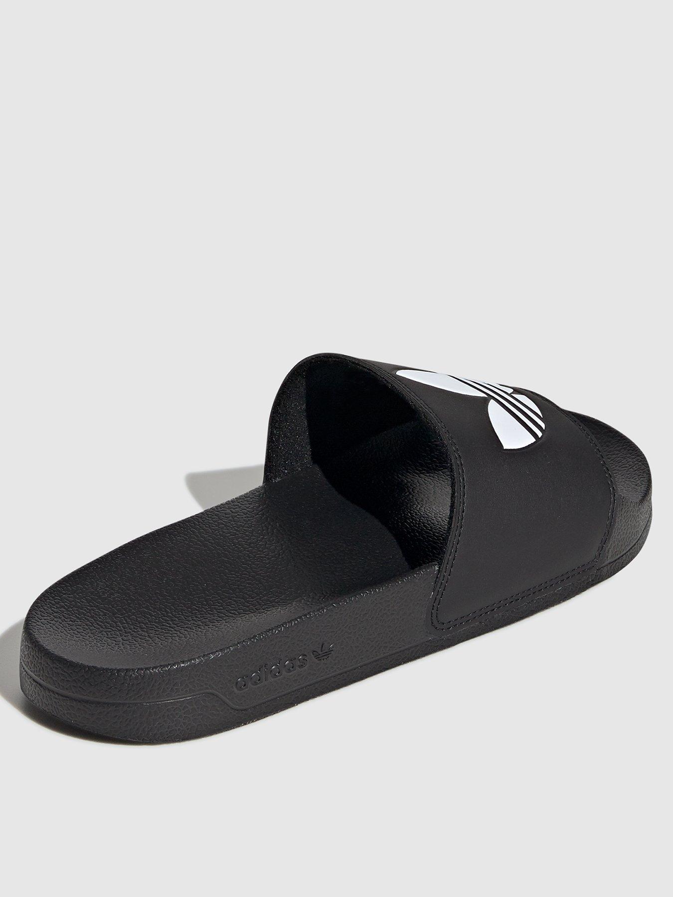 adidas Originals Adilette Lite - Black | littlewoods.com