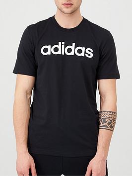 Adidas   Linear T-Shirt - Black