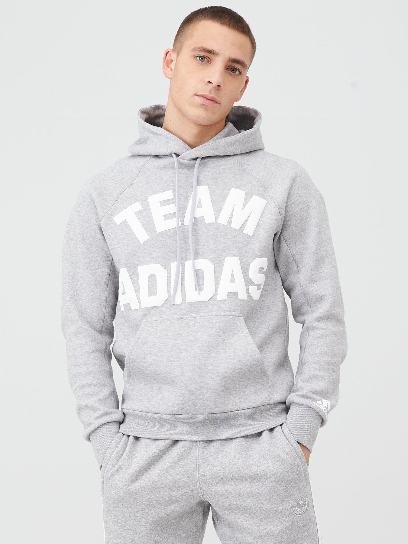 adidas black and grey sweatshirt