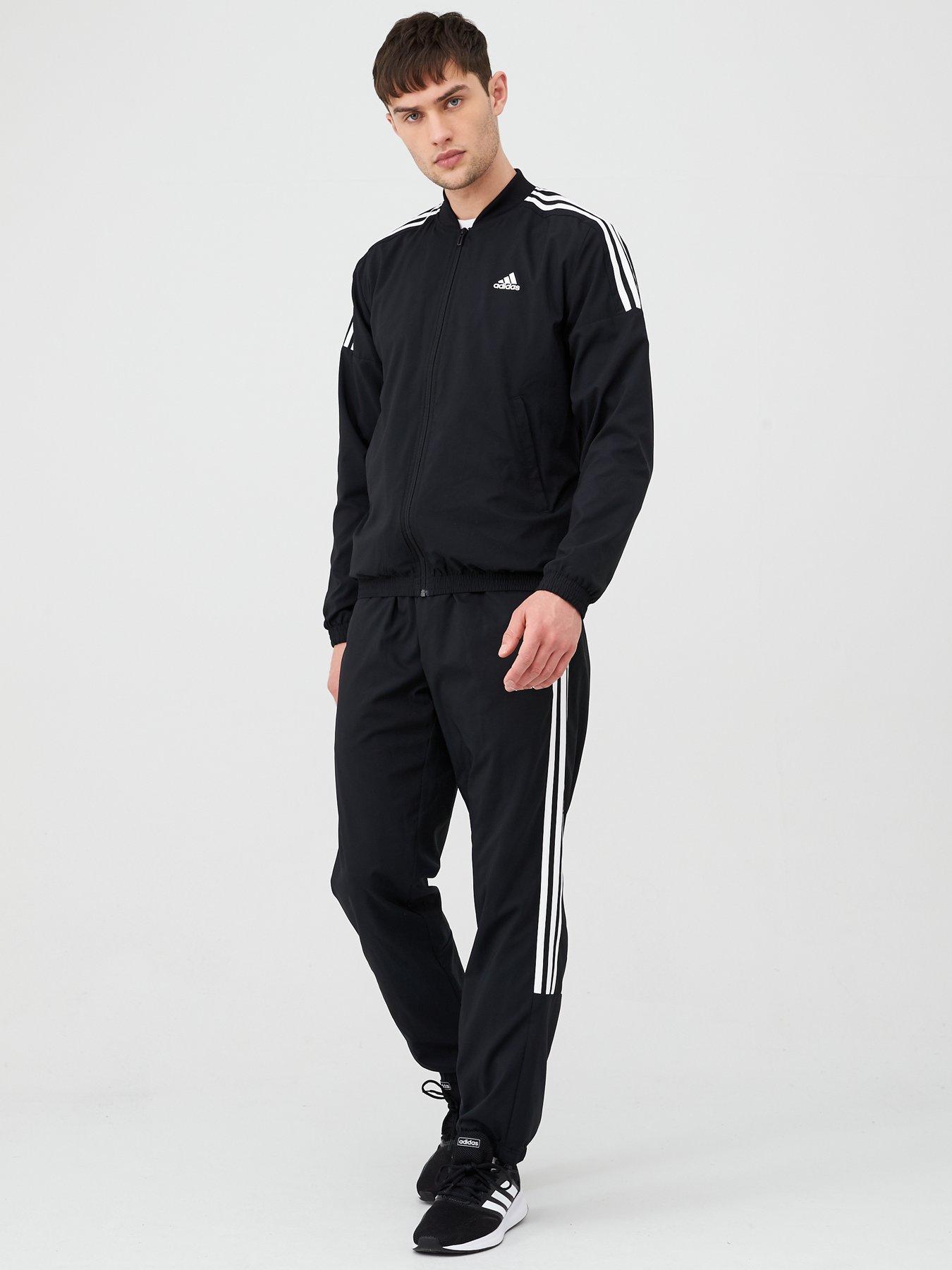 adidas mens woven tracksuit