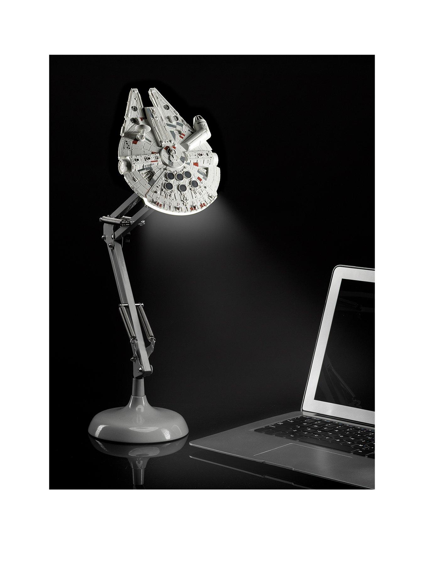 millennium falcon posable desk lamp