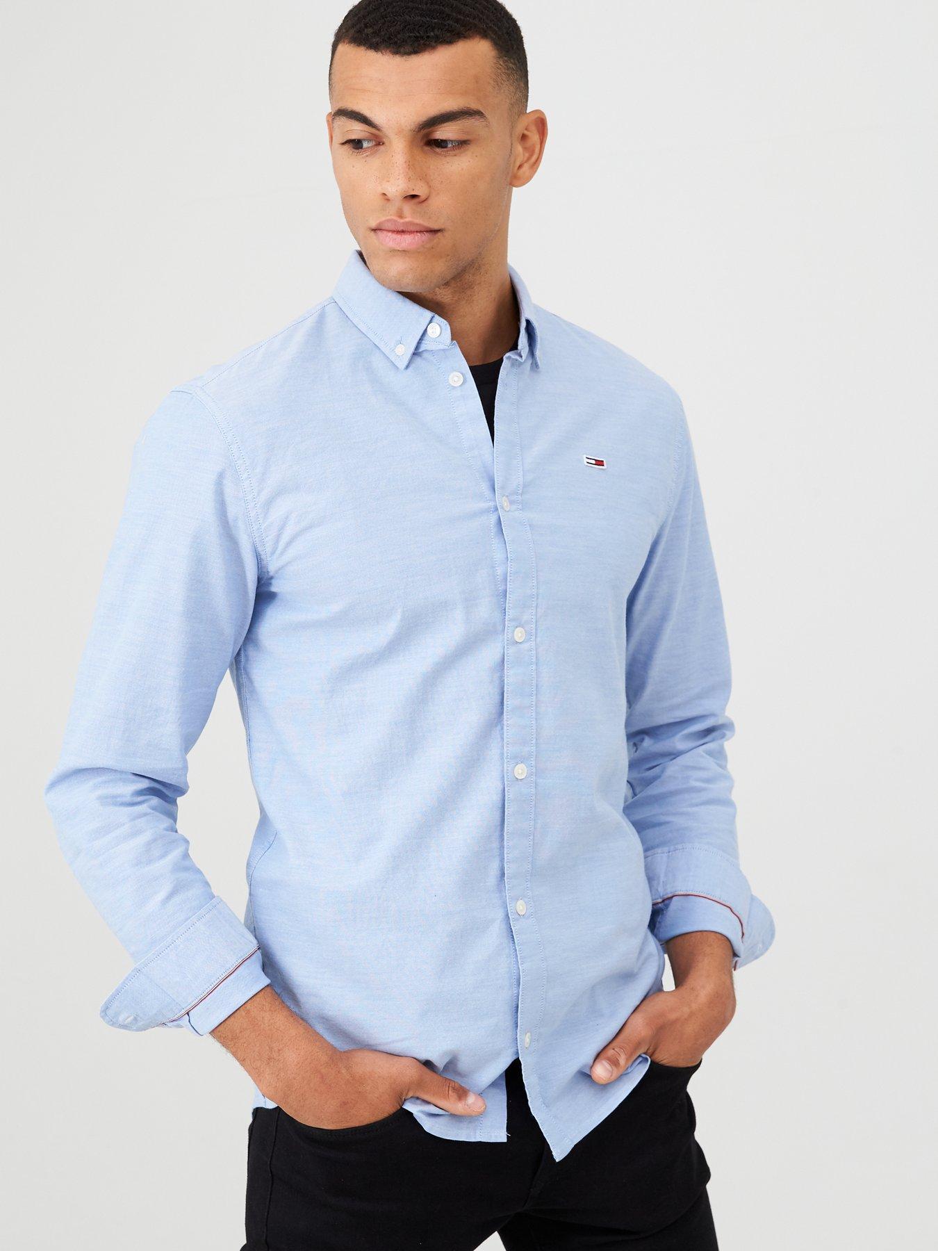 mens pale blue shirt