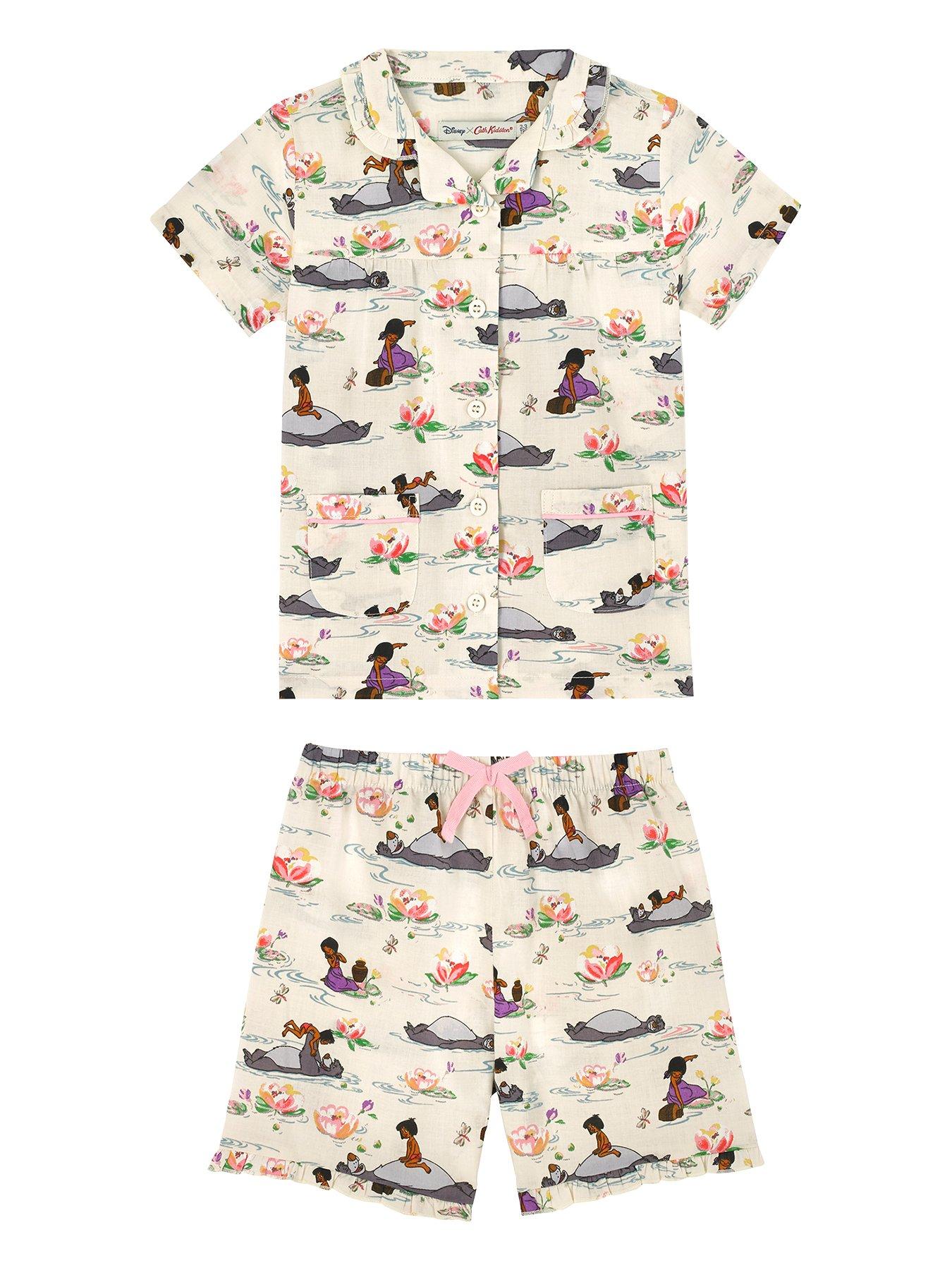 Cath Kidston Girls Jungle Book Woven Pyjama Set Multi