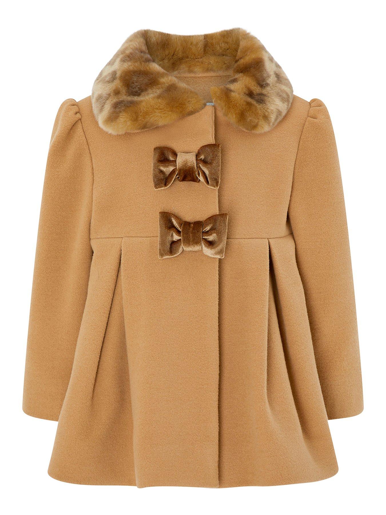 girls fur collar