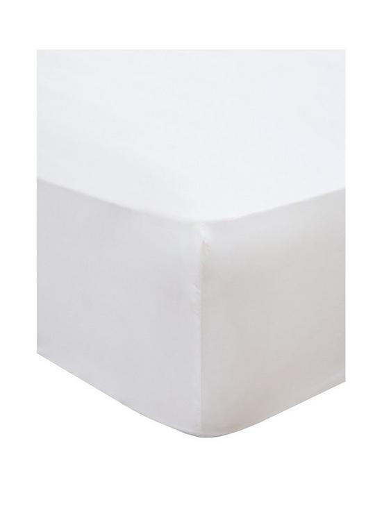 front image of content-by-terence-conran-modal-fitted-sheet-in-white