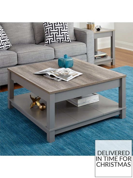 front image of dorel-home-carver-coffee-table