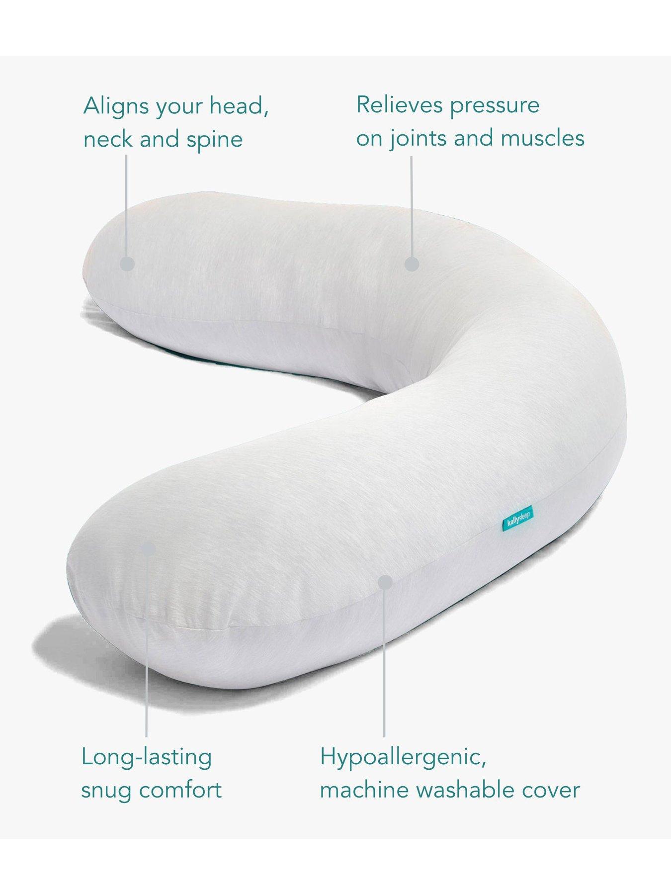  image of kally-sleep-kally-body-pillow-white
