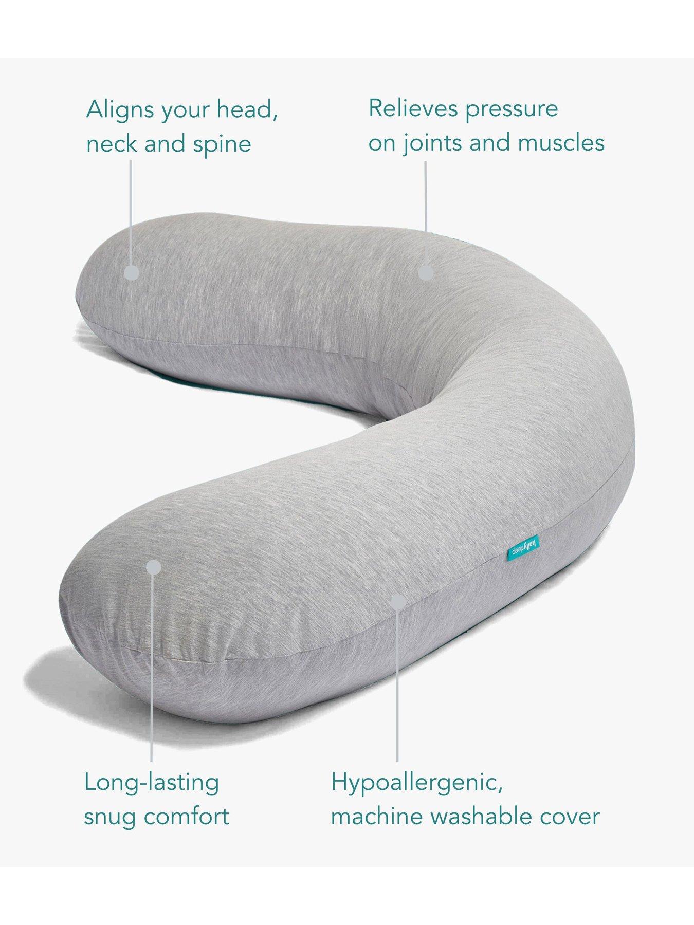  image of kally-sleep-kally-body-pillow-grey