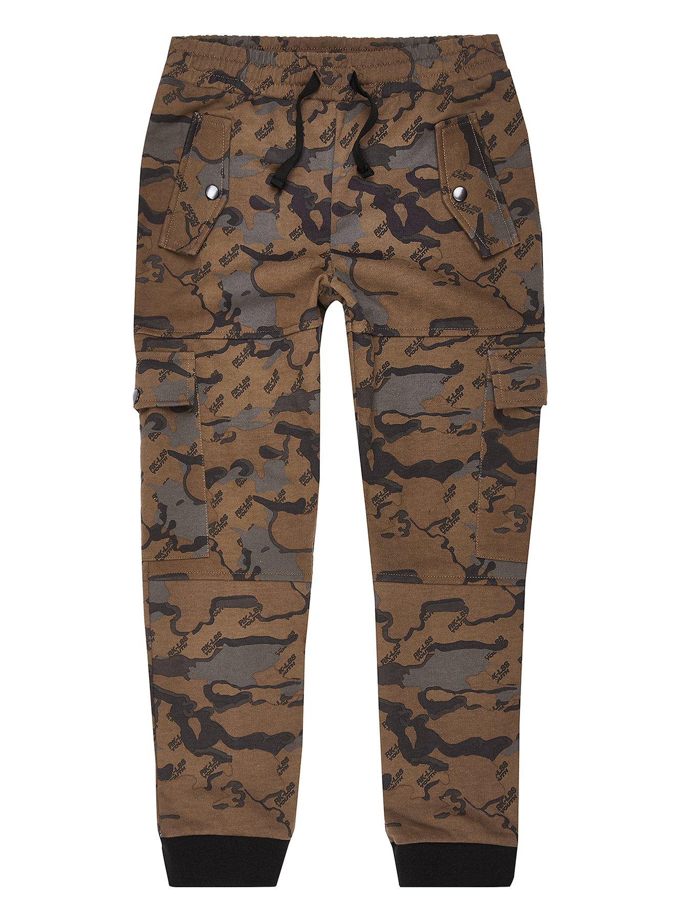 river island camo pants