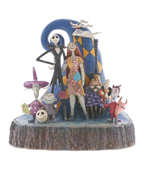 front image of disney-traditions-what-a-wonderful-nightmare-carved-by-heart-nightmare-before-christmas