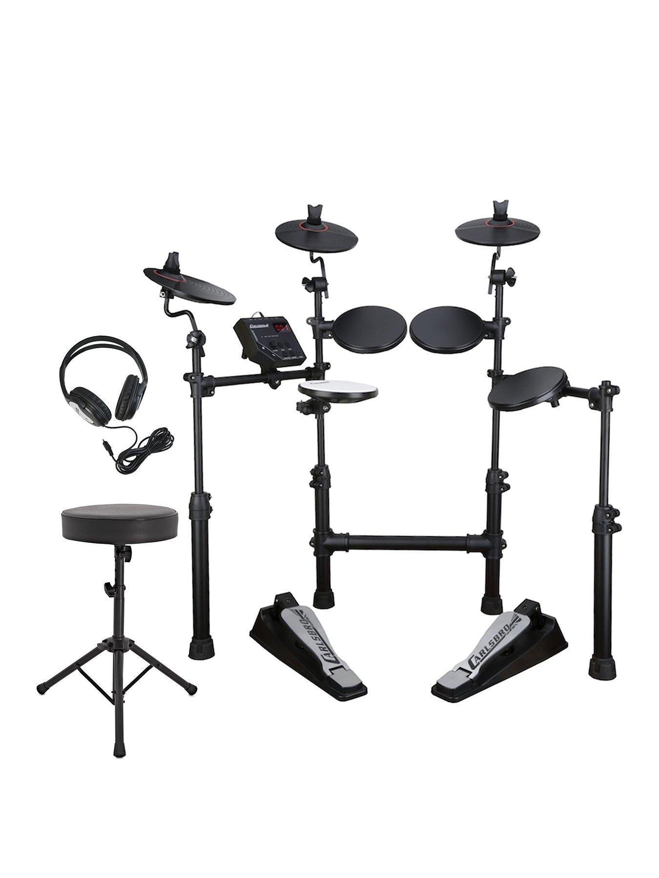 Carlsbro Carlsbro Csd100 Starter Electronic Drum Kit With 6 Months Free Online Lessons Littlewoods Com
