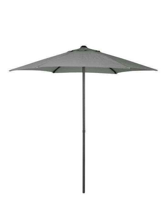 stillFront image of everyday-2m-parasol-without-tilt-grey