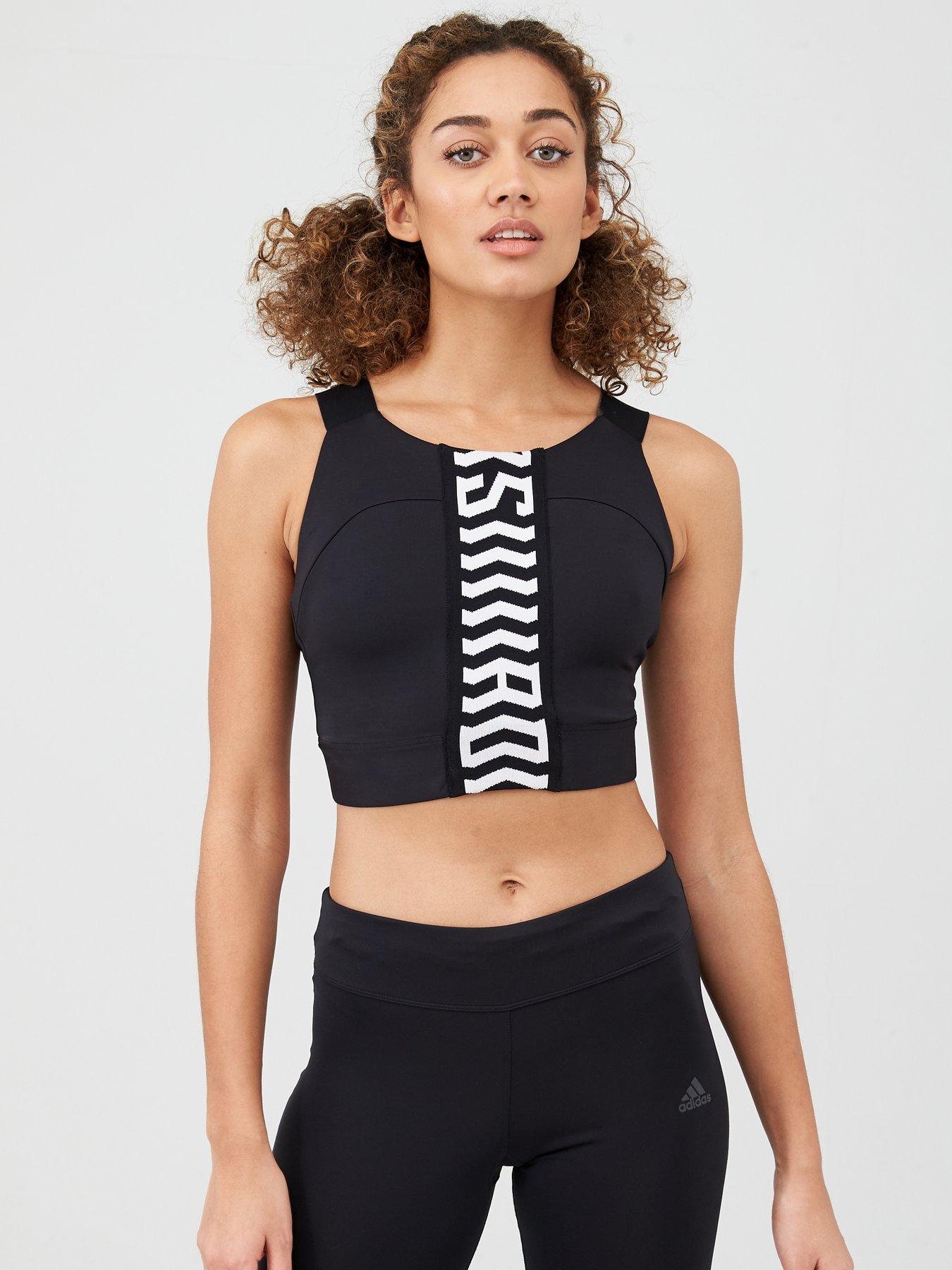 adidas fitted crop top