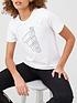  image of adidas-tech-bosnbspt-shirt-whitenbsp