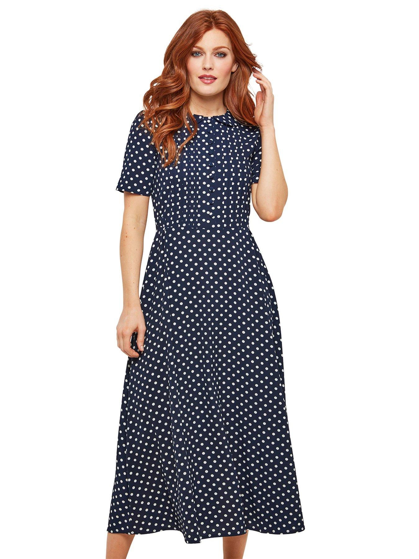 littlewoods polka dot dress