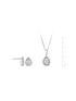  image of love-diamond-sterling-silver-20pt-diamond-total-pear-stud-earrings-and-pendant-necklace