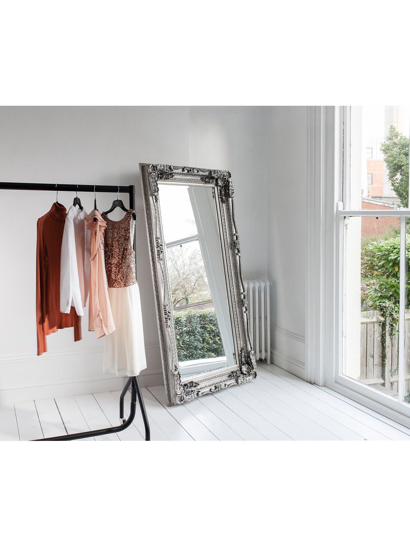 Image 2 of 2 of Gallery Direct Carved Louis Leaner Full Length Mirror