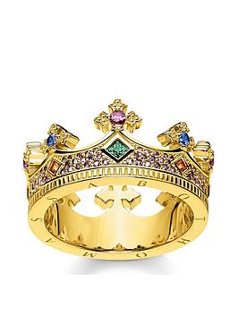 Thomas Sabo Thomas Sabo Gold Crown Ring Picture
