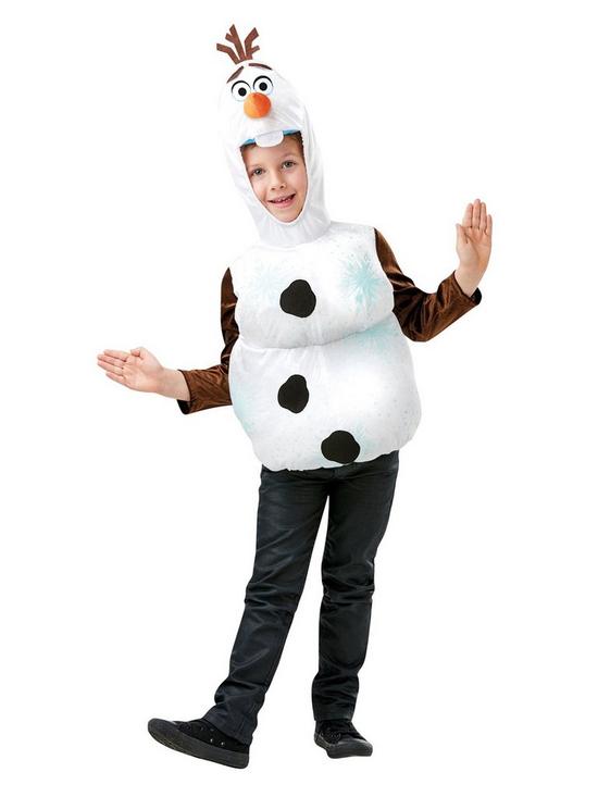 front image of disney-frozen-frozen-olaf-padded-top