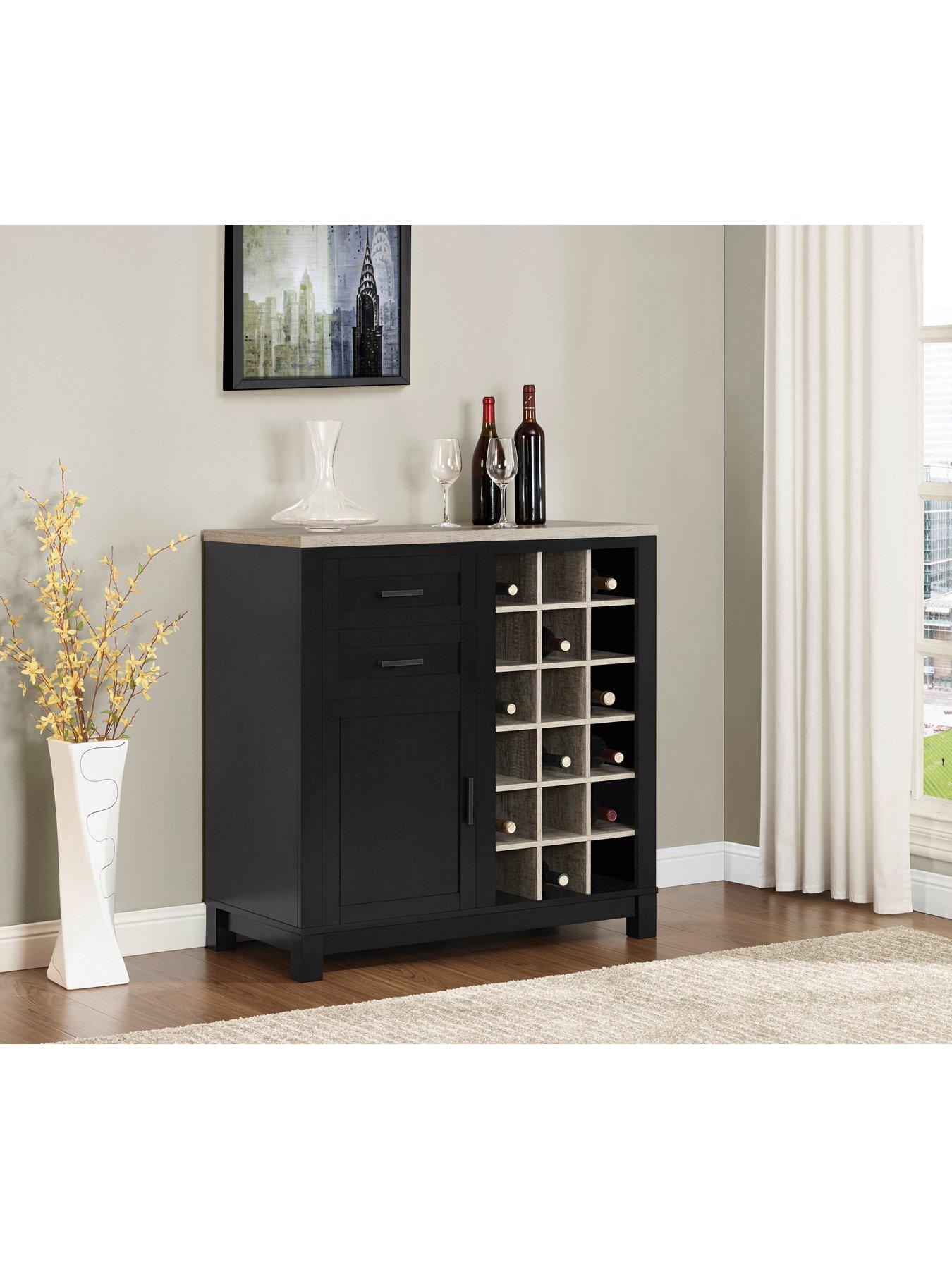  image of dorel-home-carver-bar-cabinet