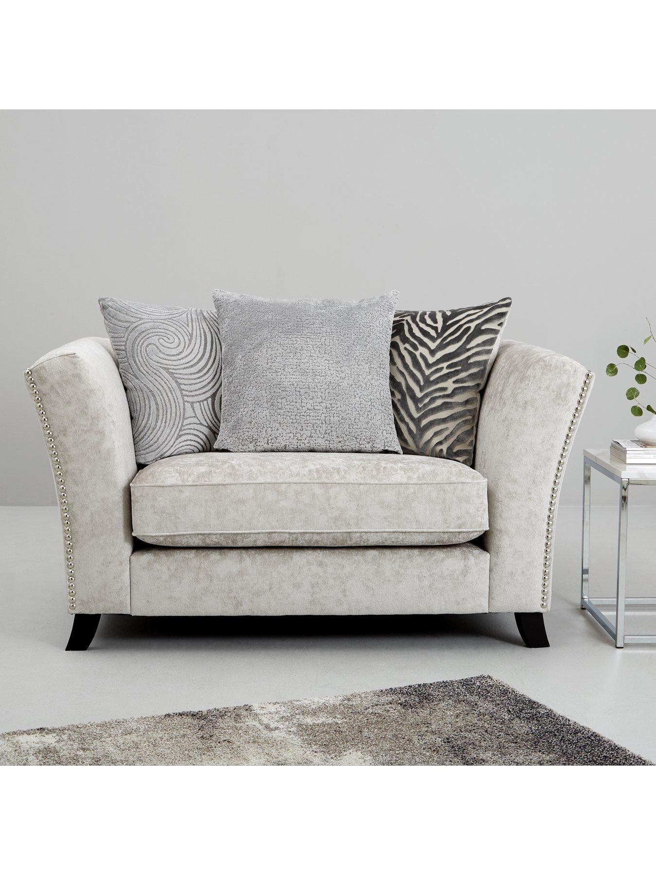 Cavendish Sicily Fabric Scatter Back Cuddle Chair Littlewoods Com
