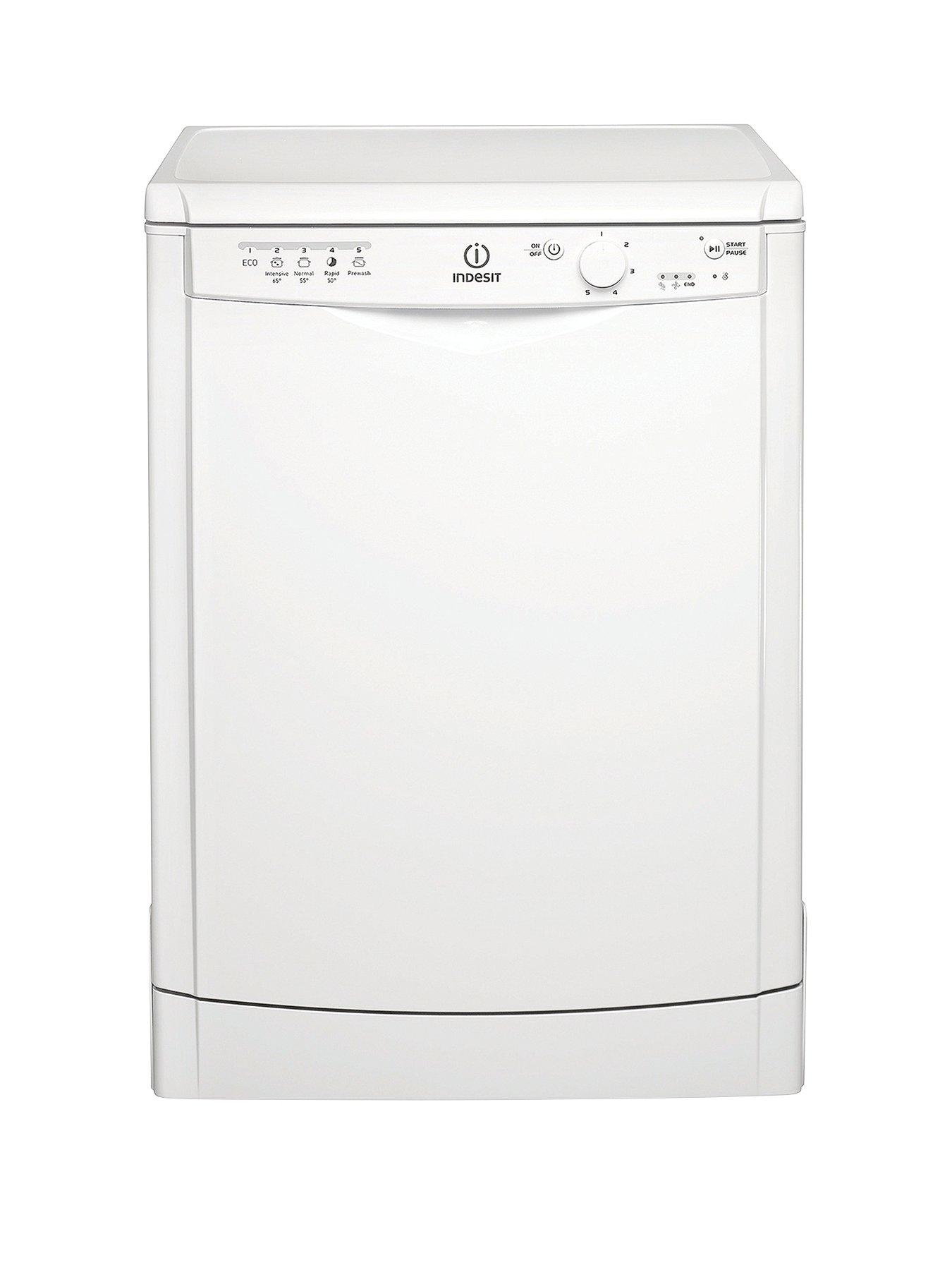 indesit dfg15b1 full size dishwasher