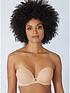 image of boux-avenue-plunge-strapless-bra-nude