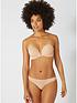  image of boux-avenue-plunge-strapless-bra-nude