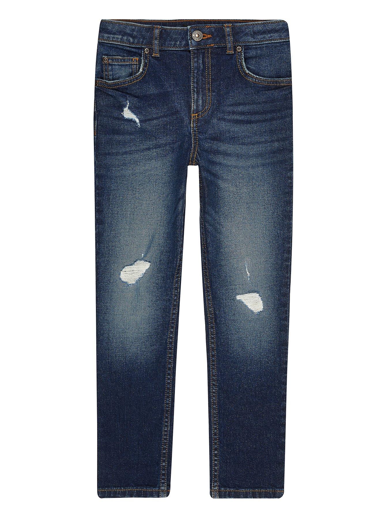 river island distressed jeans