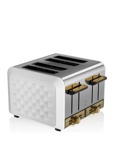 swan-gatsby-range-4-slice-toaster-whitegold