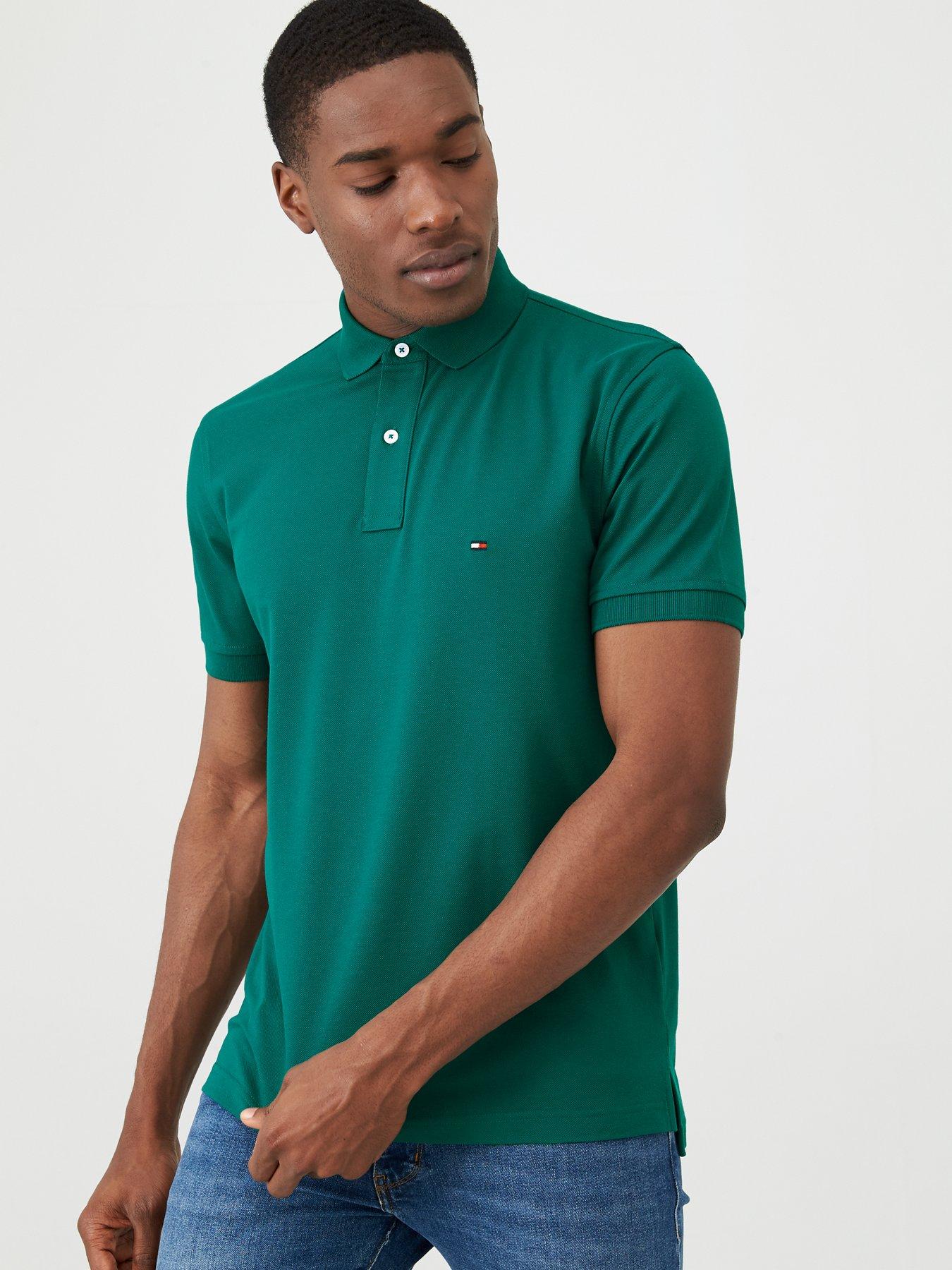 tommy hilfiger polo shirt green 