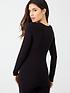  image of charnos-second-skin-long-sleeve-top-black
