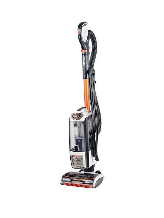 front image of shark-anti-hair-wrap-upright-vacuum-cleaner-with-powered-lift-away-nz801uk